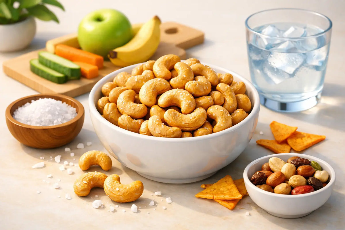 Salted Cashews for a Better Everyday Snack
