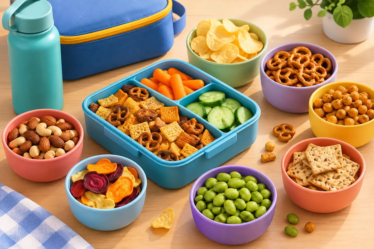 12 Top Crunchy Snacks for Lunchboxes That Last
