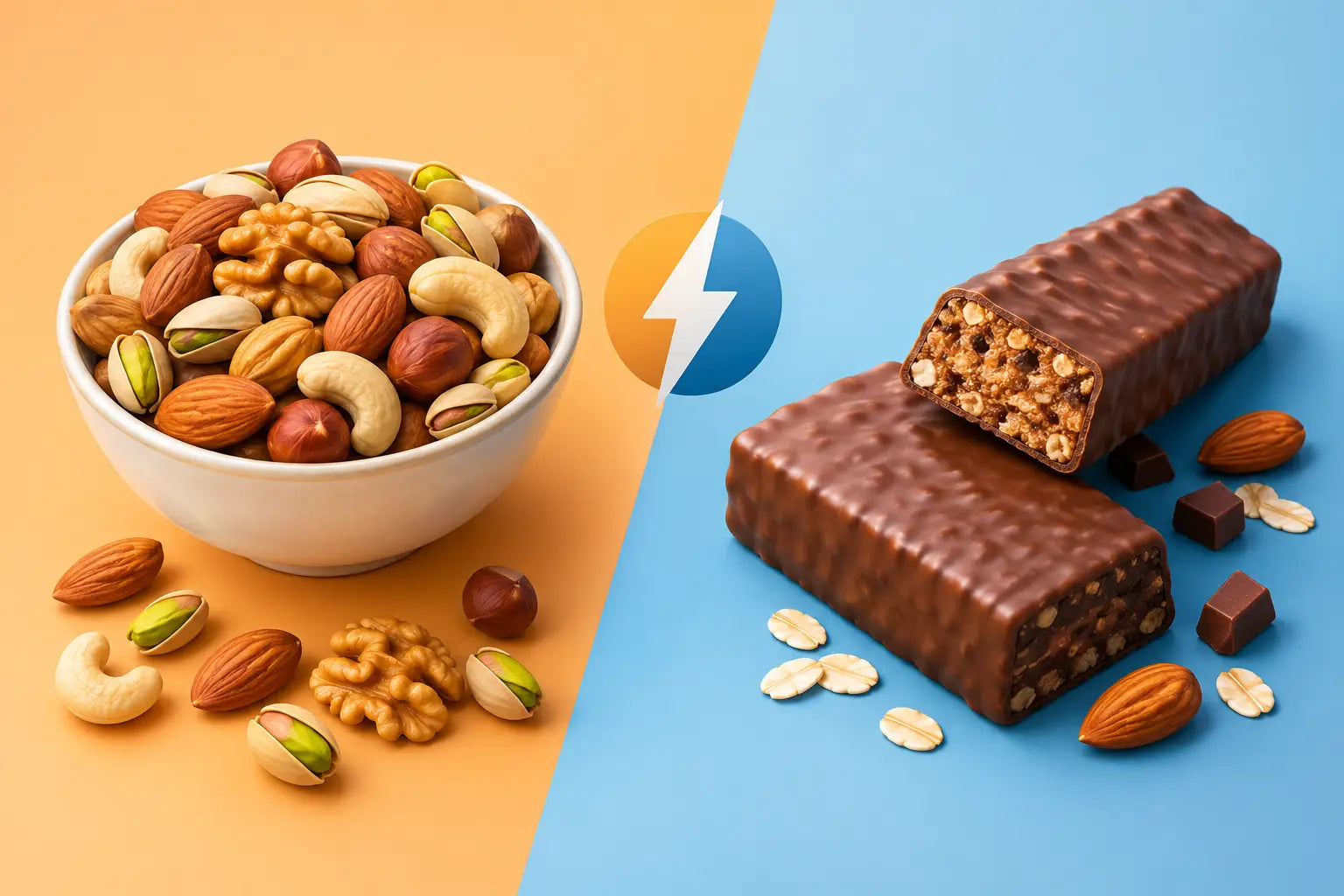 Nuts Versus Protein Bars: Which Snack Wins?